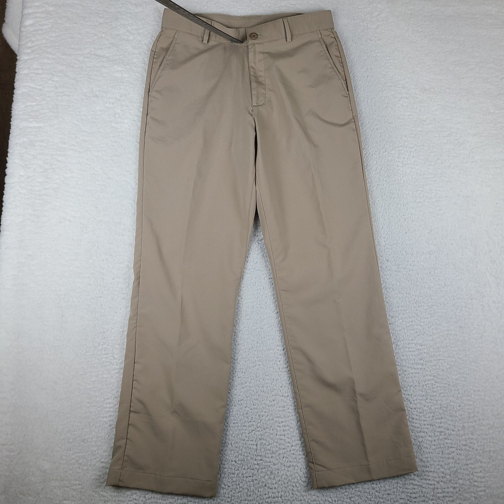 Under Armour Pants Mens 32x32 Beige Straight Leg Performance Preppy Tech Golf
